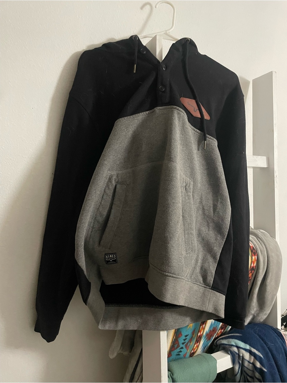 Kimes Ranch Ogden Hooded Henley Pullover